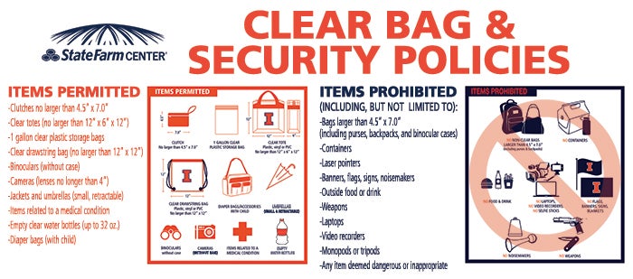 Bag Policy & Prohibited Items, Birmingham, AL